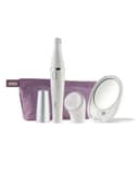 BRAUN Facial Epilator And Cleanser With Lighted Mirror White