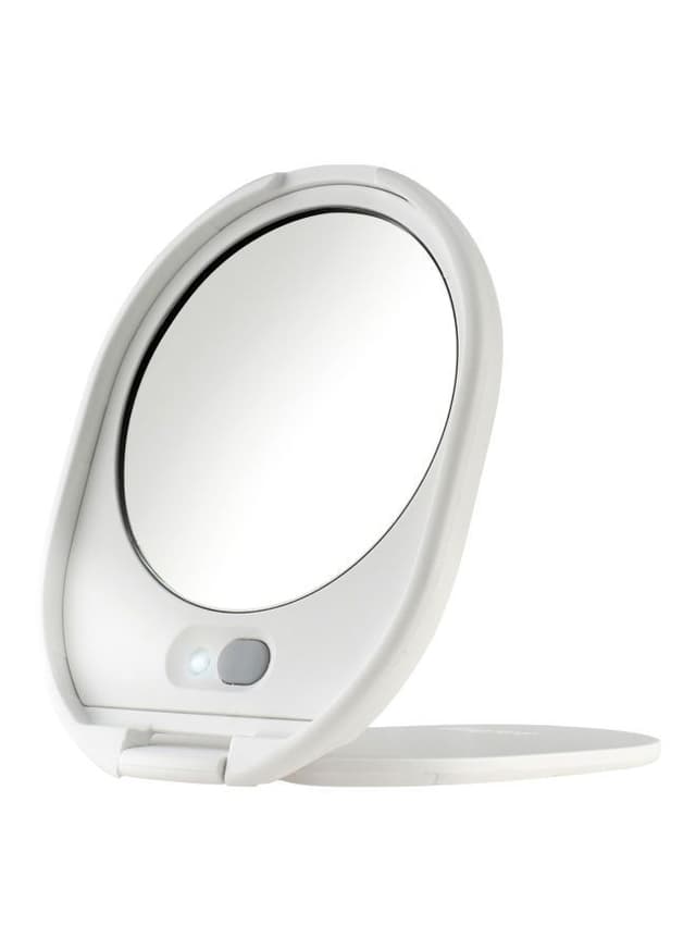 BRAUN Facial Epilator And Cleanser With Lighted Mirror White