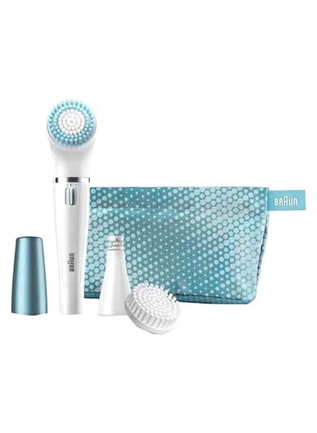 جهاز تنظيف الوجه قابل للشحن لجميع أنواع البشرة براون Braun Rechargeable For All Skin Types FaceSpa Cleansing Brush