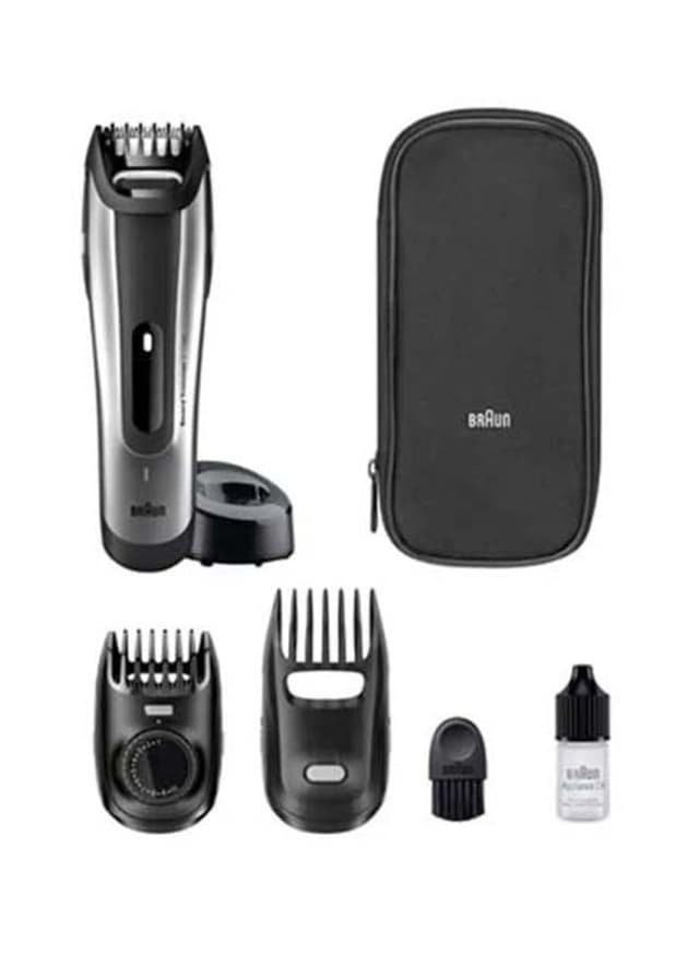 BRAUN Beard Trimmer With Attachments Grey