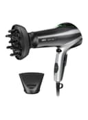استشوار 2200 واط مع تقنية الأيونات أسود براون BRAUN Satinpro Hair Dryer 7 HD730