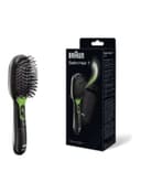مصفف شعر ( فرشاة شعر ) بقوة 20 واط - أسود BRAUN - Portable Satin 7 Hair Brush