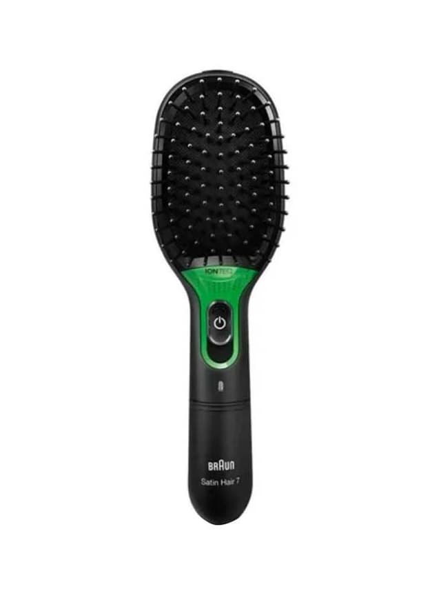 مصفف شعر ( فرشاة شعر ) بقوة 20 واط - أسود BRAUN - Portable Satin 7 Hair Brush