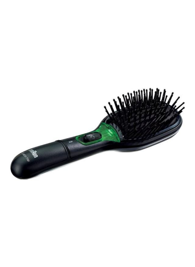 مصفف شعر ( فرشاة شعر ) بقوة 20 واط - أسود BRAUN - Portable Satin 7 Hair Brush