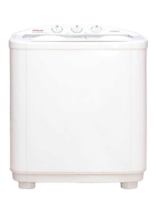 NIKAI Semi Automatic Top Loading Washing Machine 7 kg NWM700SPN White