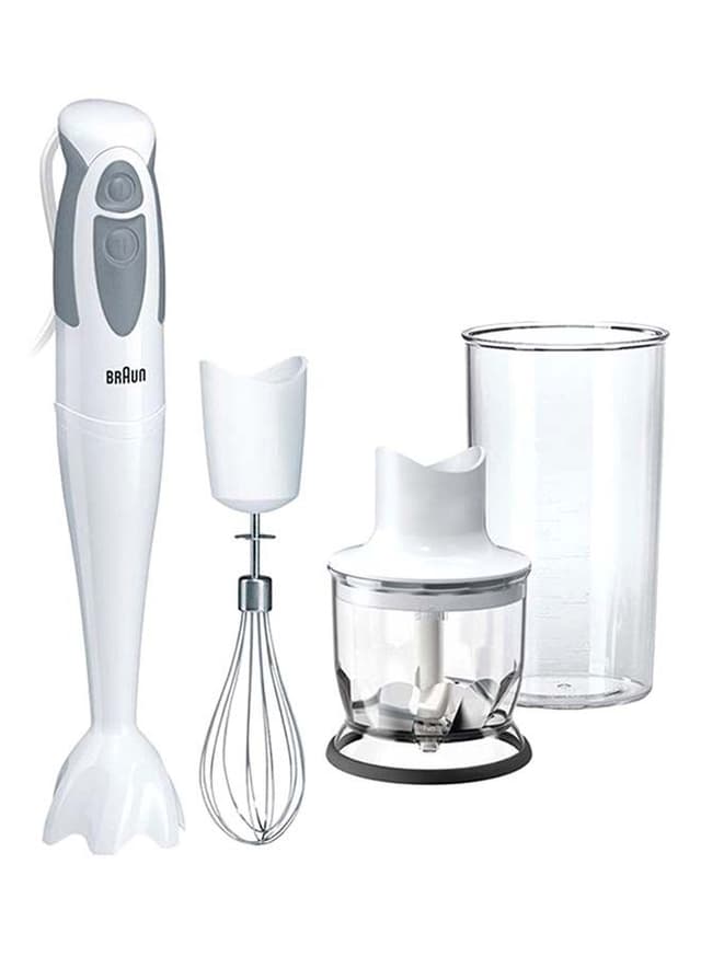 BRAUN Electric Hand Blender 550 W MQ 320 White/Silver/Clear