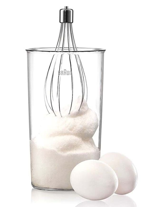 BRAUN Electric Hand Blender 550 W MQ 320 White/Silver/Clear