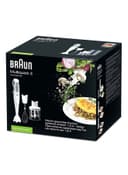 BRAUN Electric Hand Blender 550 W MQ 320 White/Silver/Clear