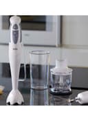 BRAUN Electric Hand Blender 550 W MQ 320 White/Silver/Clear