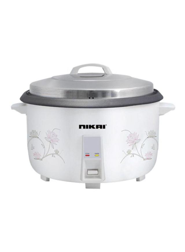 NIKAI Double Thermostat Control Rice Cooker 5.6 l 2160 W NR677N White/Grey