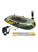 قارب قابل للنفخ 236x114x41 سم | Intex Seahawk 2 Inflatable Boat Set