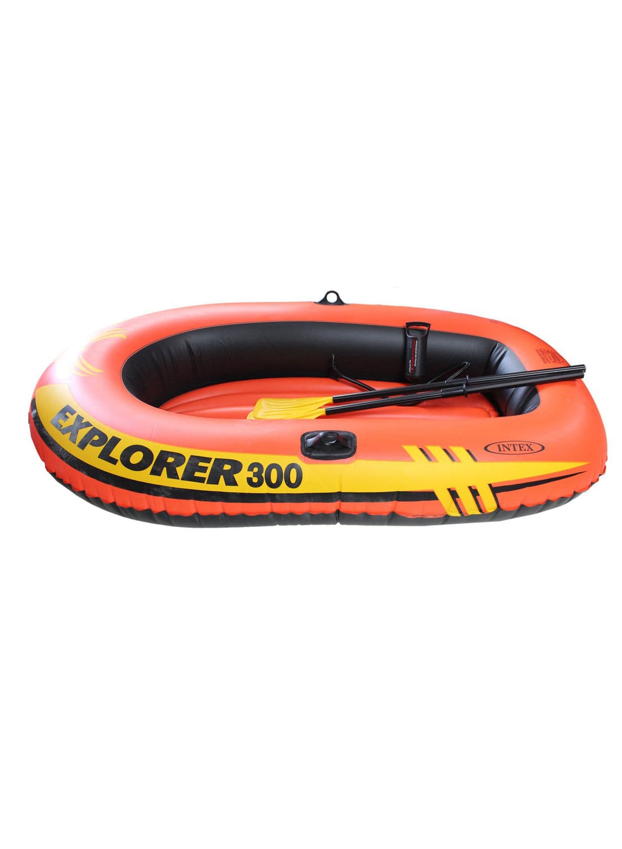 قارب قابل للنفخ  INTEX Explorer 300 Inflatable Boat Set For 3 Person