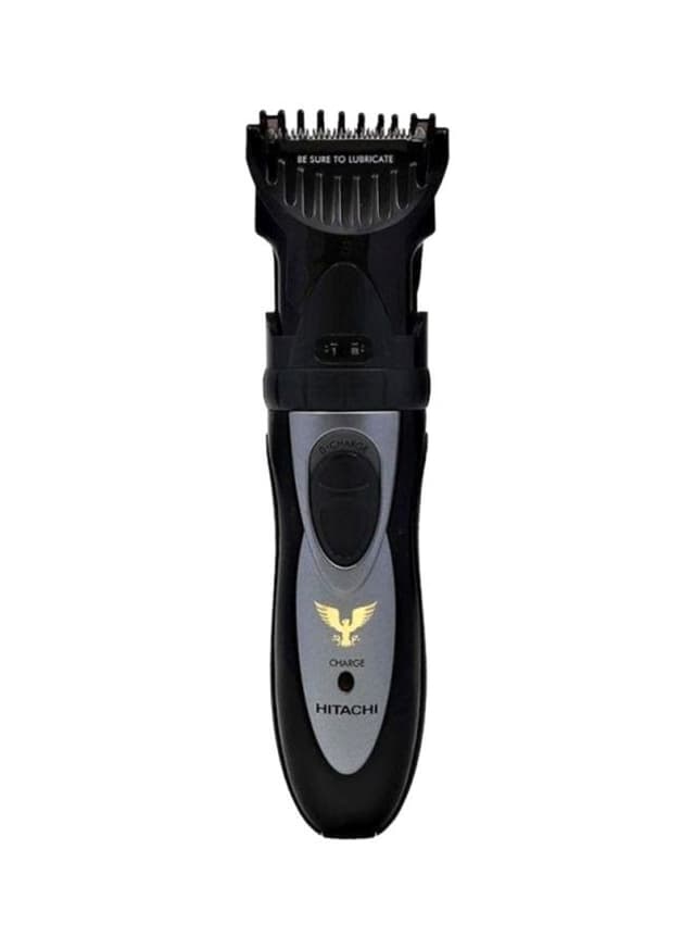 HITACHI Rechargeable Electric Beard Trimmer Black/Grey 46x45x180millimeter