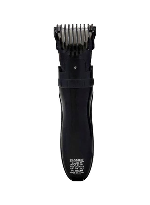 HITACHI Rechargeable Electric Beard Trimmer Black/Grey 46x45x180millimeter