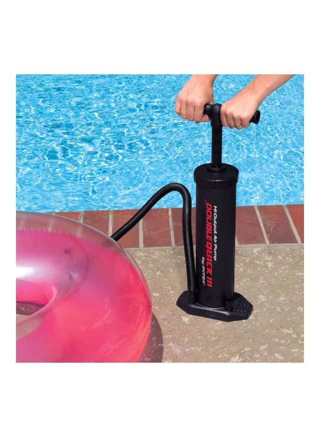 منفاخ هواء سهل الحمل و متعدد الاستخدامات بقوة الضخ العالية انتيكس Portable and Multi Use Air Pump with High Power Inflation Intex