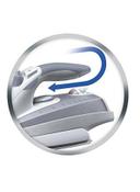 مكواة بخار كهربائية بقوة 2400 واط وسعة 400 مل - أبيض BRAUN - Handheld Corded  Steam Iron  TexStile 7 TS785