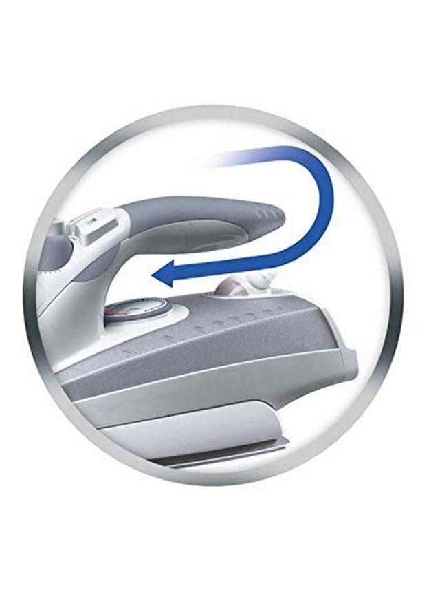 مكواة بخار كهربائية بقوة 2400 واط وسعة 400 مل - أبيض BRAUN - Handheld Corded  Steam Iron  TexStile 7 TS785