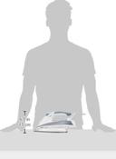 مكواة بخار كهربائية بقوة 2400 واط وسعة 400 مل - أبيض BRAUN - Handheld Corded  Steam Iron  TexStile 7 TS785