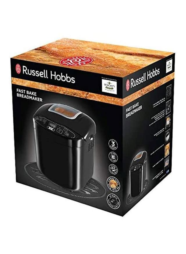 Russell Hobbs Fast Bake Breadmaker 660W 660 W 23620 Black