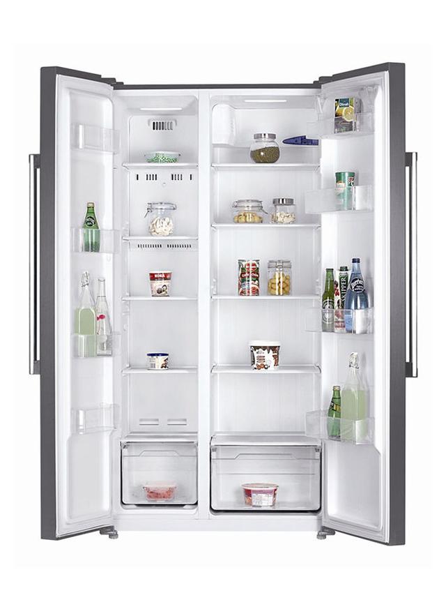 NIKAI French Door Refrigerator With Water Dispenser 800L NRF800SBSD Silver - SW1hZ2U6MjM4MzA1