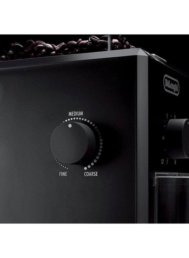 مطحنة ديلونجي كهربائية بسعة 120 غرام أسود ديلونجي De'Longhi Black 120g Electric Coffee Grinder - SW1hZ2U6MjU1NzA3
