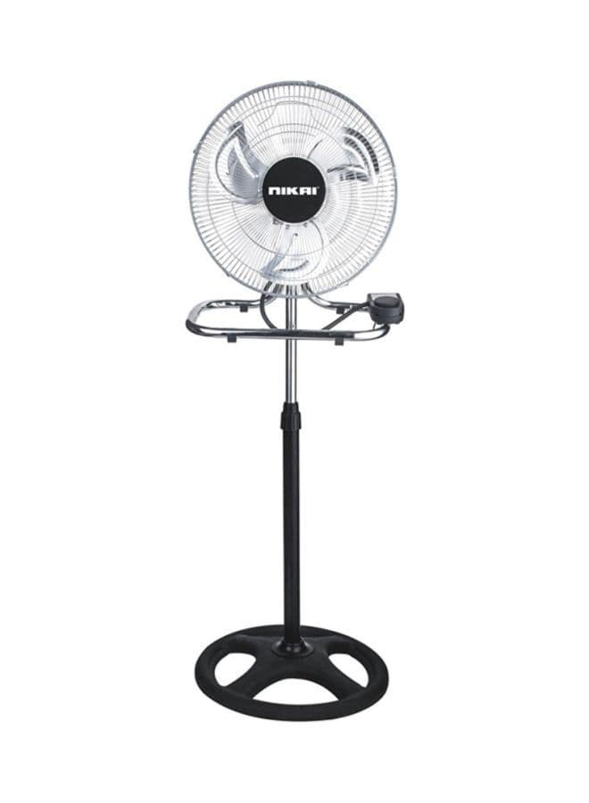 مروحة كهربائية 3 في 1 قياس 16 إنش NIKAI 3-In-1 Electric Pedestal Fan