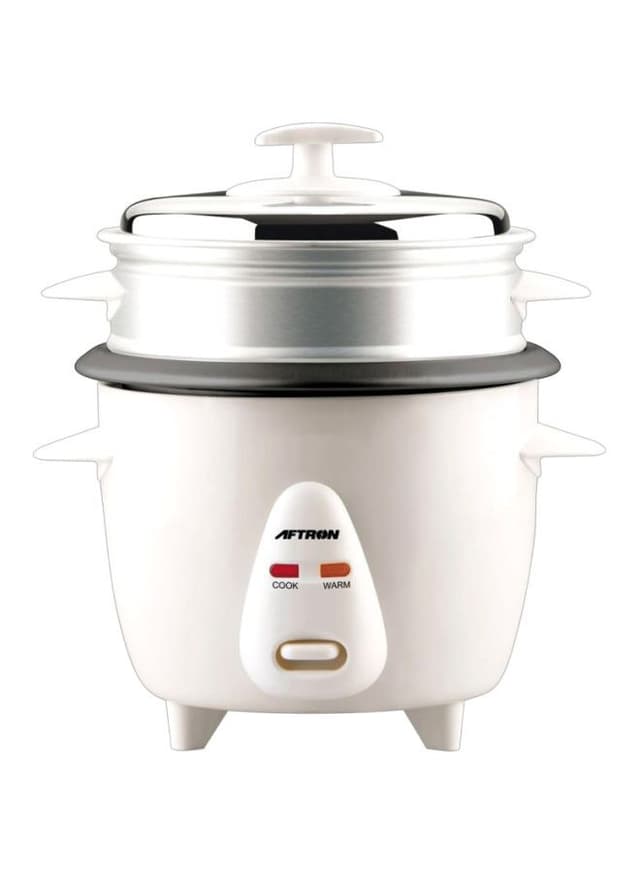 AFTRON Rice Cooker 1 l 477 W AFRC1000N Silver/Black