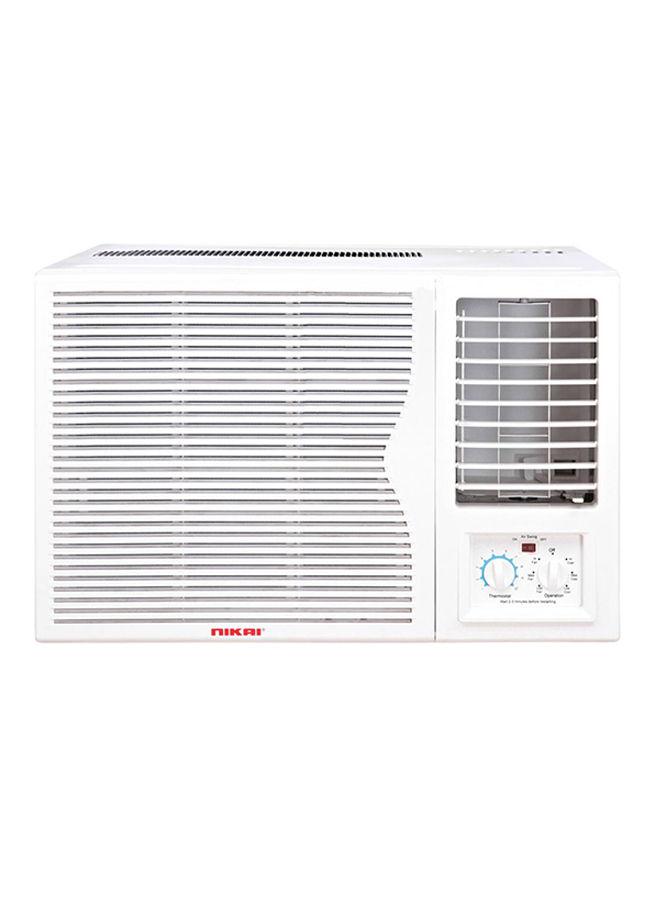 NIKAI 3 Cooling Speed Window Air Conditioner 1.5 Ton NWAC18031N White