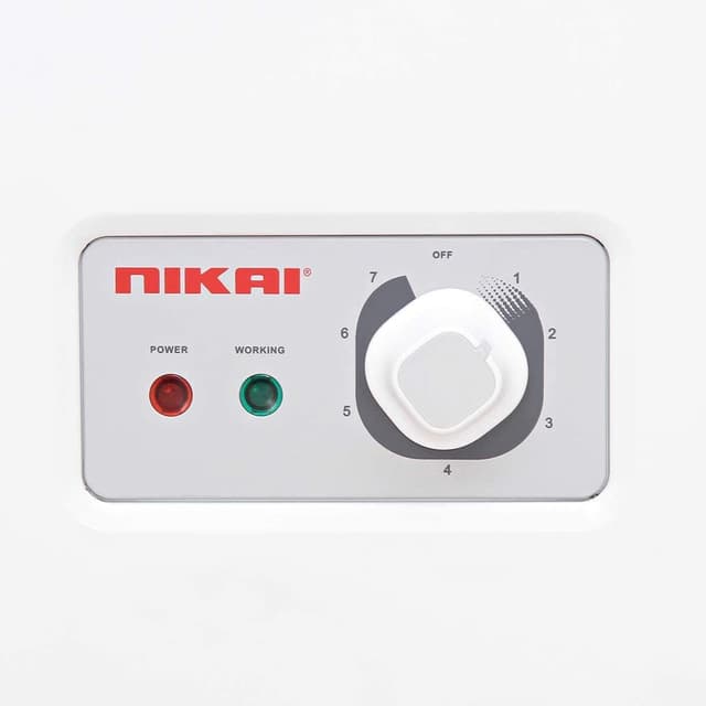 NIKAI Chest Freezer 150 l NCF150N White Jomla.ae