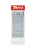 ثلاجة باب زجاج 245 لتر نوبل NOBEL Upright Chiller Single Door