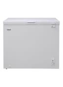 فريزر افقي صغير باب واحد 215 لتر أبيض نوبل Nobel White 215L Single Door Freezer