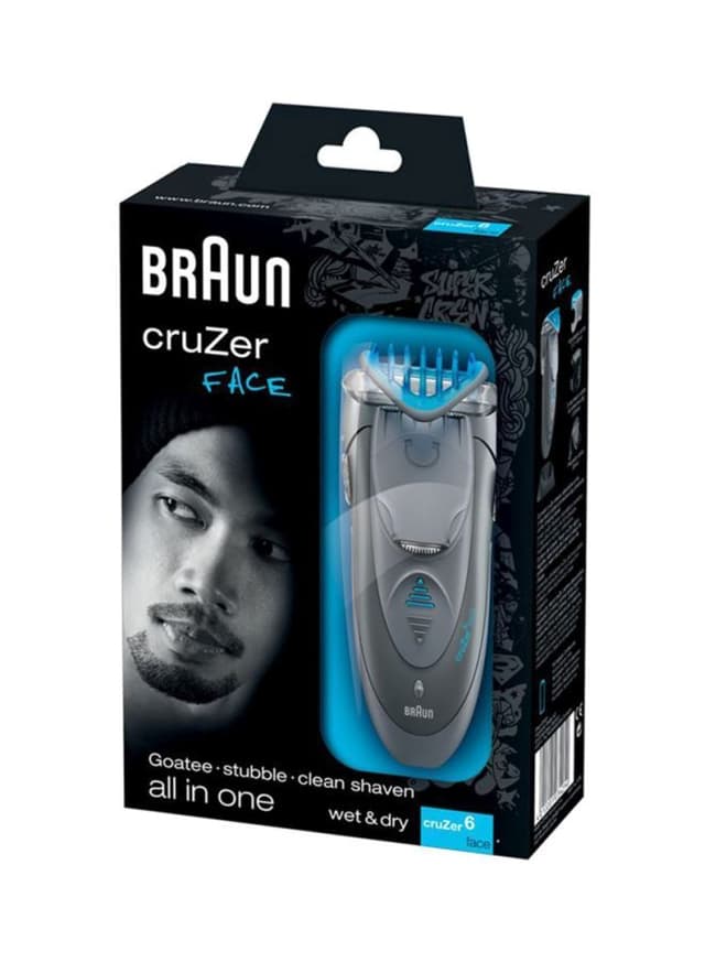 ماكينة حلاقة وتشذيب للرجال CruZer 6 من  BRAUN