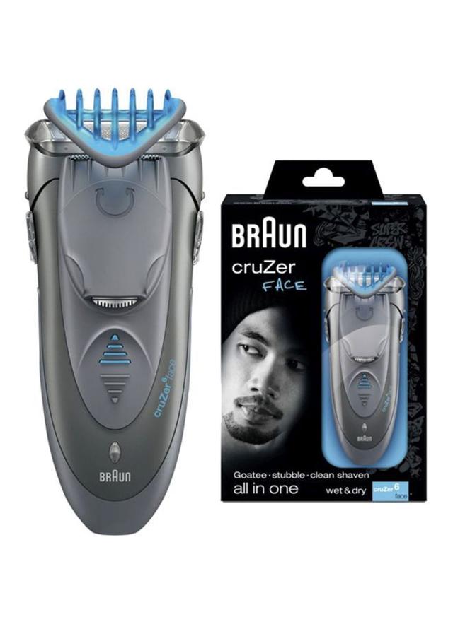 BRAUN 3 In 1 Cruzer 6 Face Shaver Grey - SW1hZ2U6MjUxMzgx