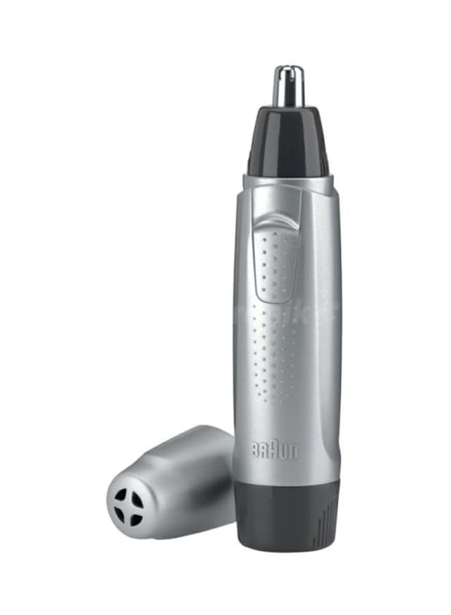 ماكينة حلاقة الأنف والأذن أسود وفضي بروان Braun Silver/Black Ear And Nose Trimmer