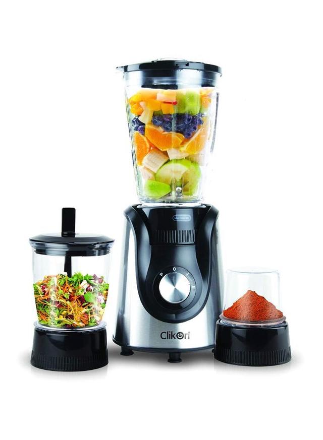 ClikOn 3 In 1 Power Blender 1.5 l CK2154 Grey/Black