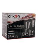 ClikOn 3 In 1 Power Blender 1.5 l CK2154 Grey/Black