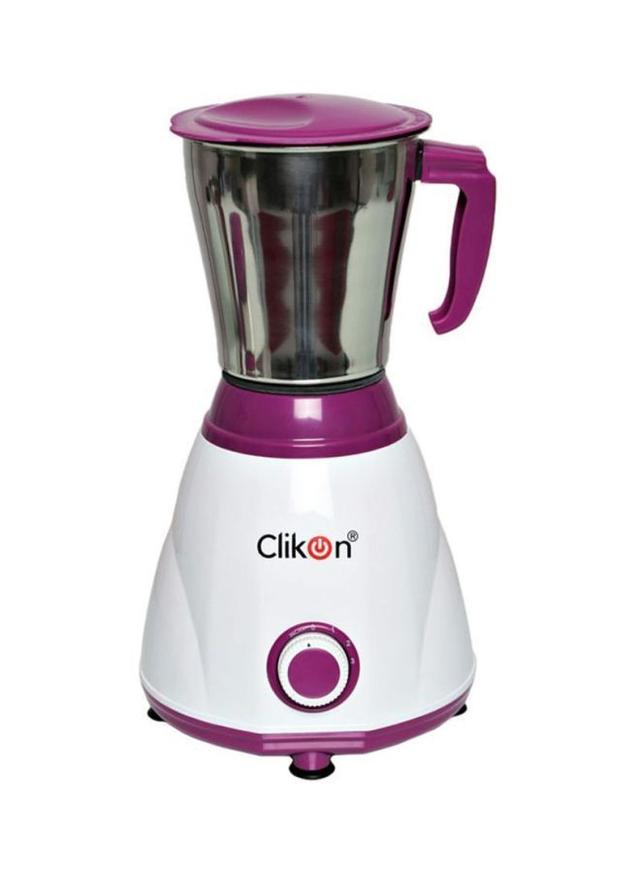 ClikOn 3 In 1 Montex Mixer Grinder 550W 550 W CK2251 Silver/White/Purple - SW1hZ2U6MjU0NDI1