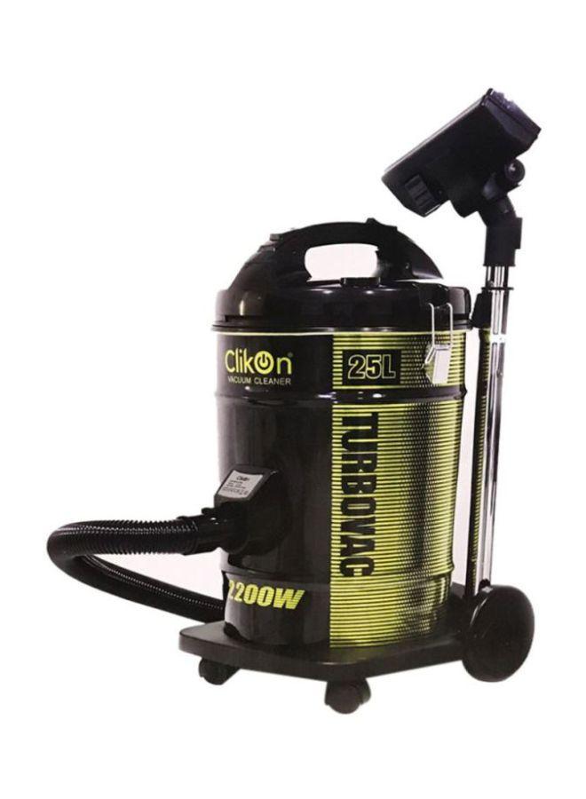 ClikOn Canister Vacuum Cleaner 2200 W CK4024 Black/Yellow