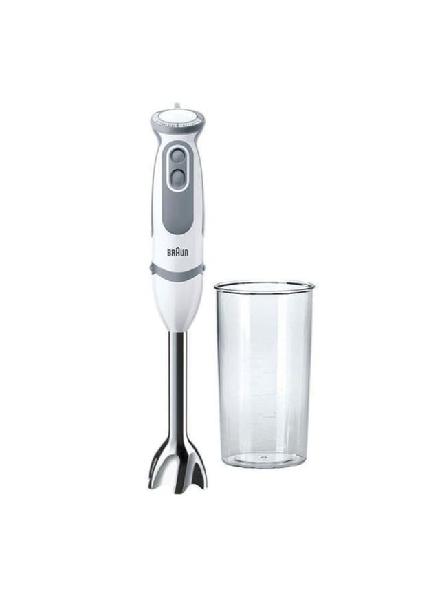 خلاط يدوي بقوة 750 واط ( مرفق بوعاء ) - أبيض/رمادي BRAUN - MultiQuick 5 Vario Hand Blender MQ5000 - 137980