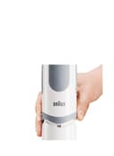 خلاط يدوي بقوة 750 واط ( مرفق بوعاء ) - أبيض/رمادي BRAUN - MultiQuick 5 Vario Hand Blender MQ5000 - 137981