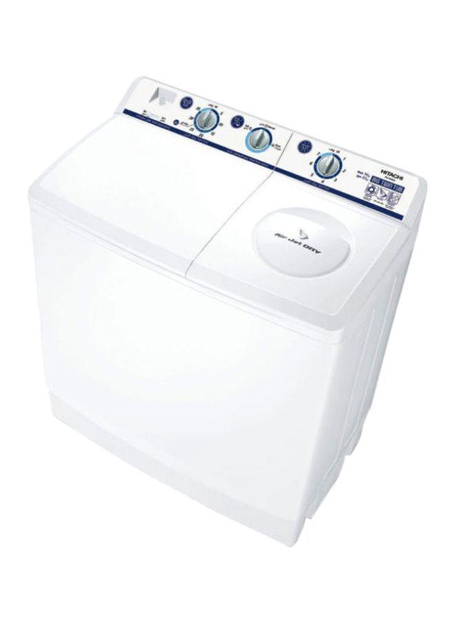 غسالة ملابس حوضين سعة 14 كغ Hitachi Freestanding Top Load Semi Automatic Washing Machine