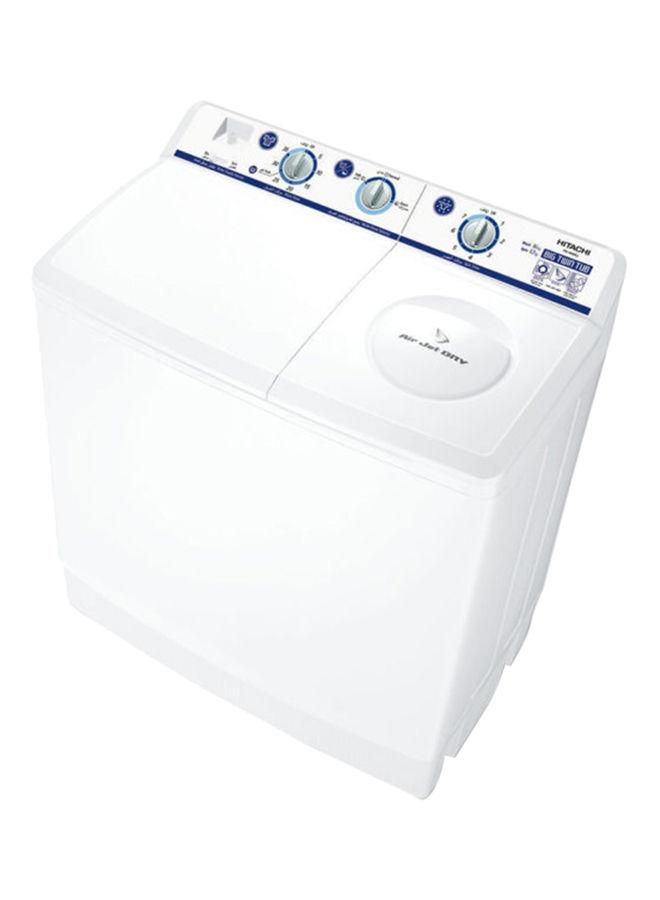 غسالة ملابس حوضين سعة 16 كغ Hitachi Top Load Semi Automatic Washing Machine