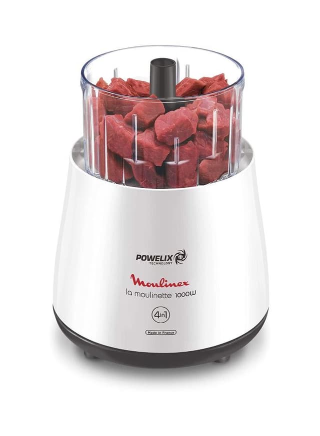 MOULINEX Electric Chopper 300 ml 1000 W DPA144) White/Clear