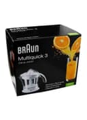 عصارة فواكه كهربائية بسعة 1 لتر - أبيض BRAUN - Multiquick 3 Citrus Juicer MPZ9