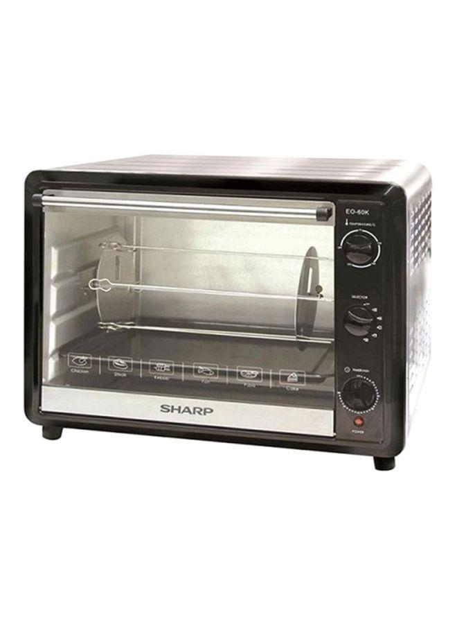 SHARP Electric Oven 60L EO 60K 3 Silver/Black