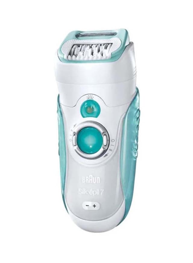 BRAUN Silk Epil Wet And Dry Hair Removal Epilator White/Green