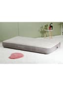 سرير هوائي بيج ورمادي انتكس Intex Deluxe Single High Airbed Combination Beige/Grey 137x191x25cm