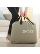 سرير هوائي مع مضخة هواء كهربائية  INTEX Twin Dura-Beam Rest Mid-Rise Airbed