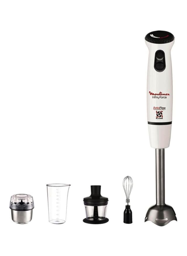 Moulinex Hand Blender And Grinder 750w 750 W Dd86c127 White/Black
