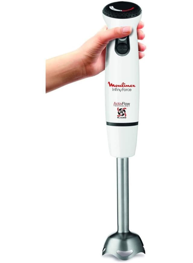 Moulinex Hand Blender And Grinder 750w 750 W Dd86c127 White/Black